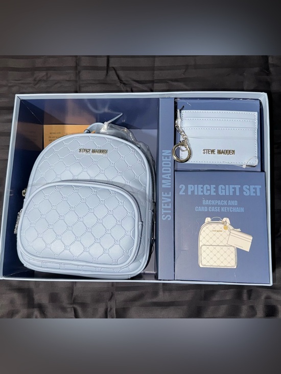 Steve Madden Handbags - Steve Madden Blue Glaze 2 Piece Gift Set